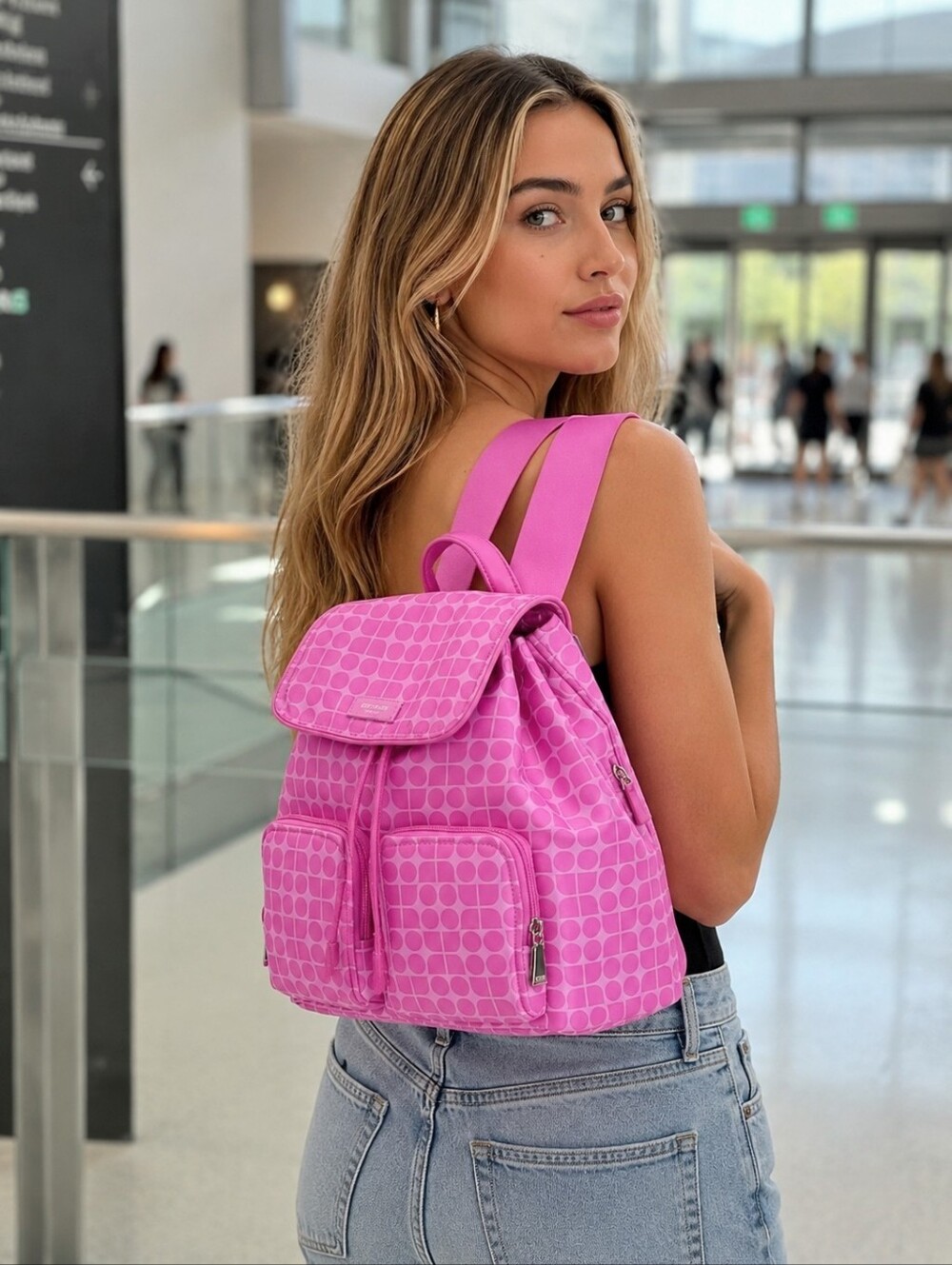 Kate Spade Noel Dot Jacquard Backpack - Picture 6 of 13